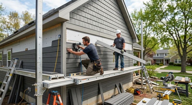 Composite Siding Installation in Larimer County, CO