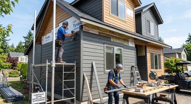 Composite Siding Installation in Loveland, CO