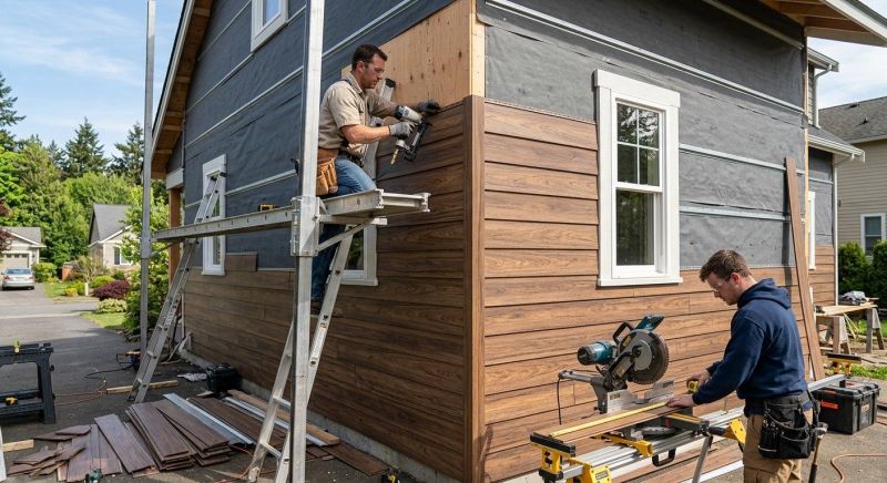 Faux Wood Siding Installation in Fort Collins, CO