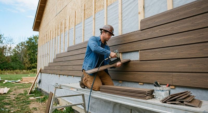Faux Wood Siding Installation in Milliken, CO