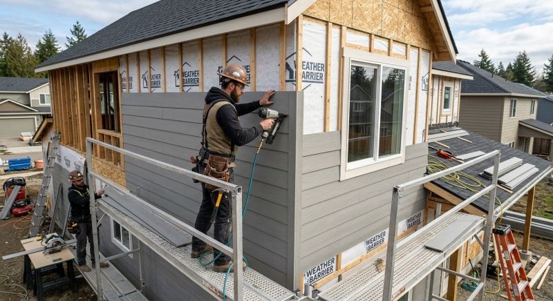 Fiber Siding Installation in Johnstown, CO