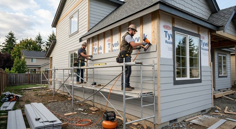 Fiberboard Siding Installation in Larimer County, CO
