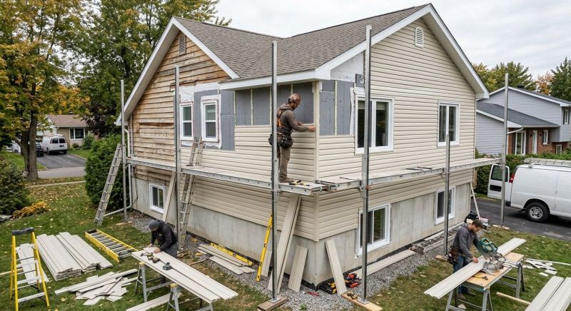 Insulated Siding Installation in Evans, CO