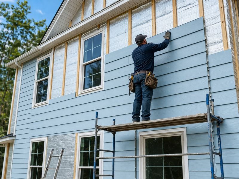Insulated Siding Installation in Larimer County, CO