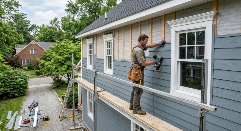 Polymer Siding Installation in Larimer County, CO