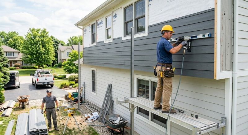 Vinyl Cladding Installation in Larimer County, CO