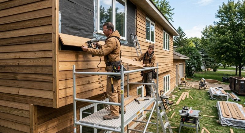 Wood Barn Siding Installation in Larimer County, CO