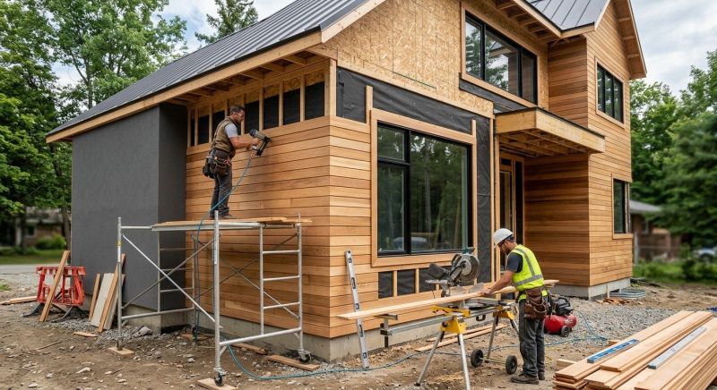 Wood Barn Siding Installation in Larimer County, CO